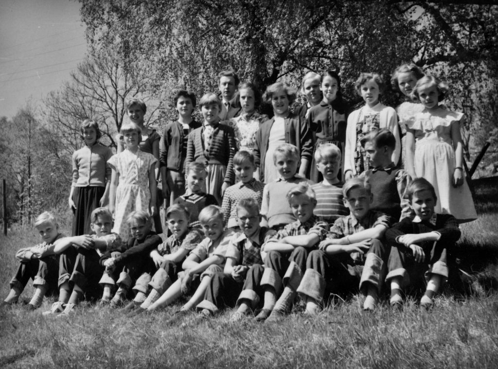 Fröskog skola 1954 kl 5-6